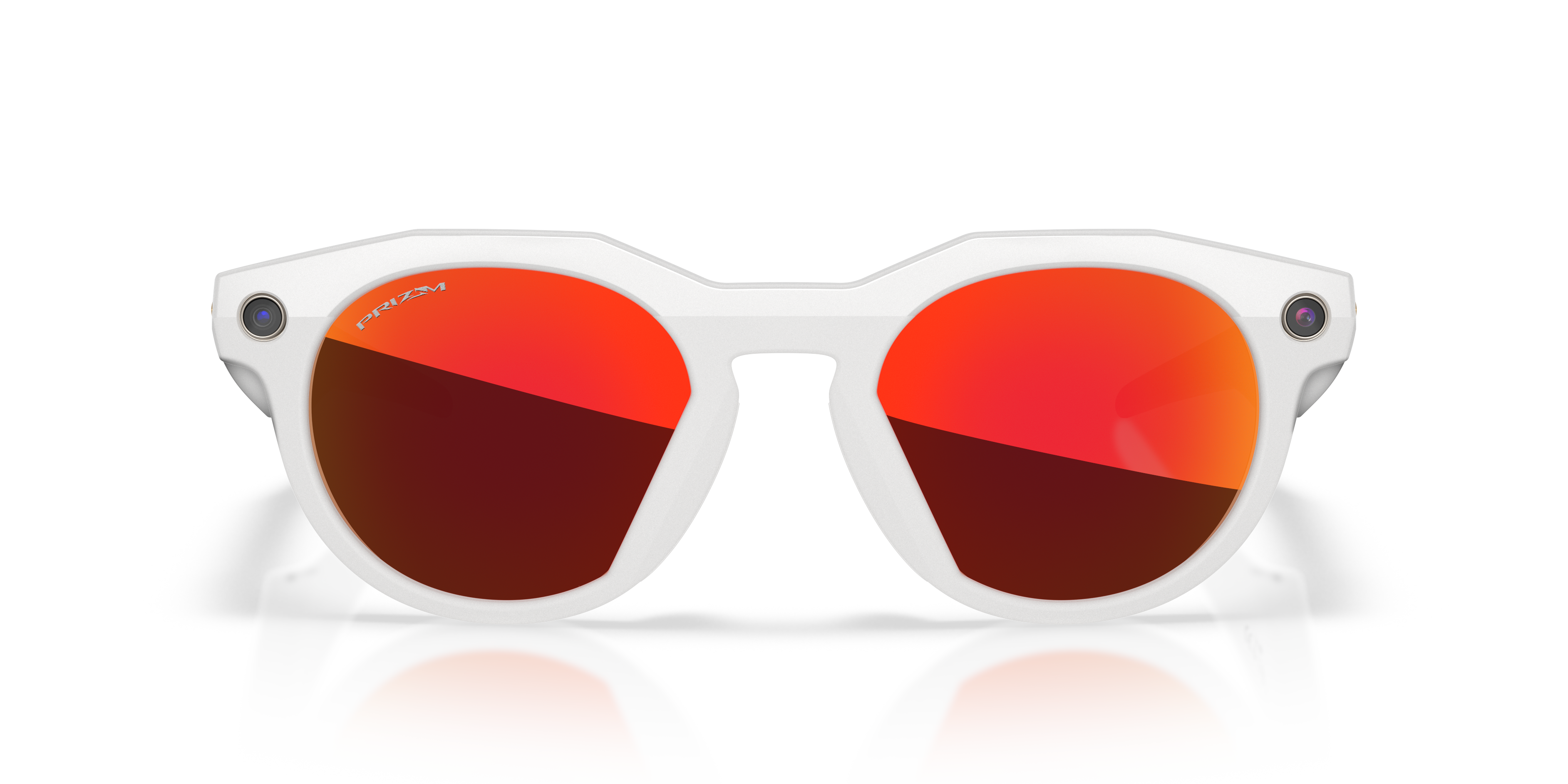 Oakley | Meta Meta HSTN Unisex Round Prizm Sunglasses - Black Frame