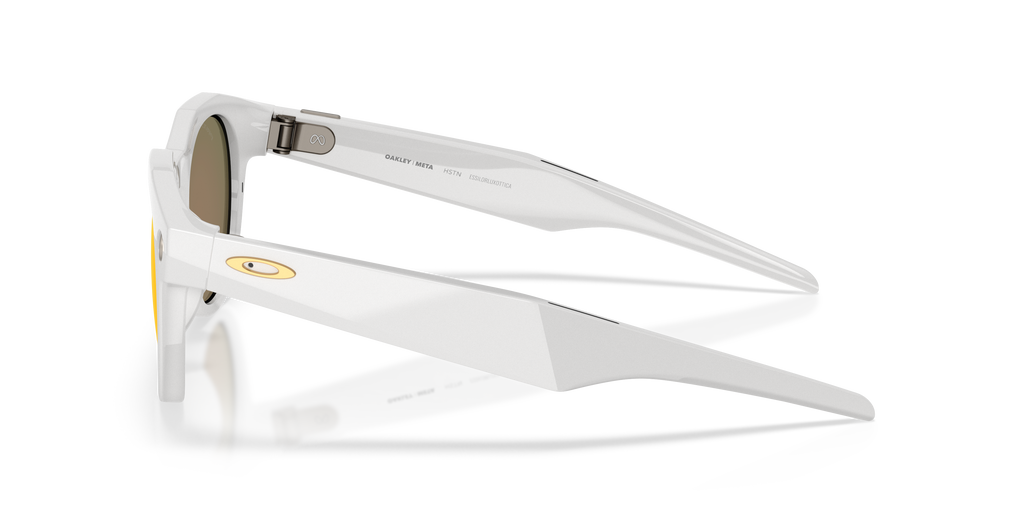 Oakley | Meta Meta HSTN Unisex Round Prizm Sunglasses - Warm Grey Frame