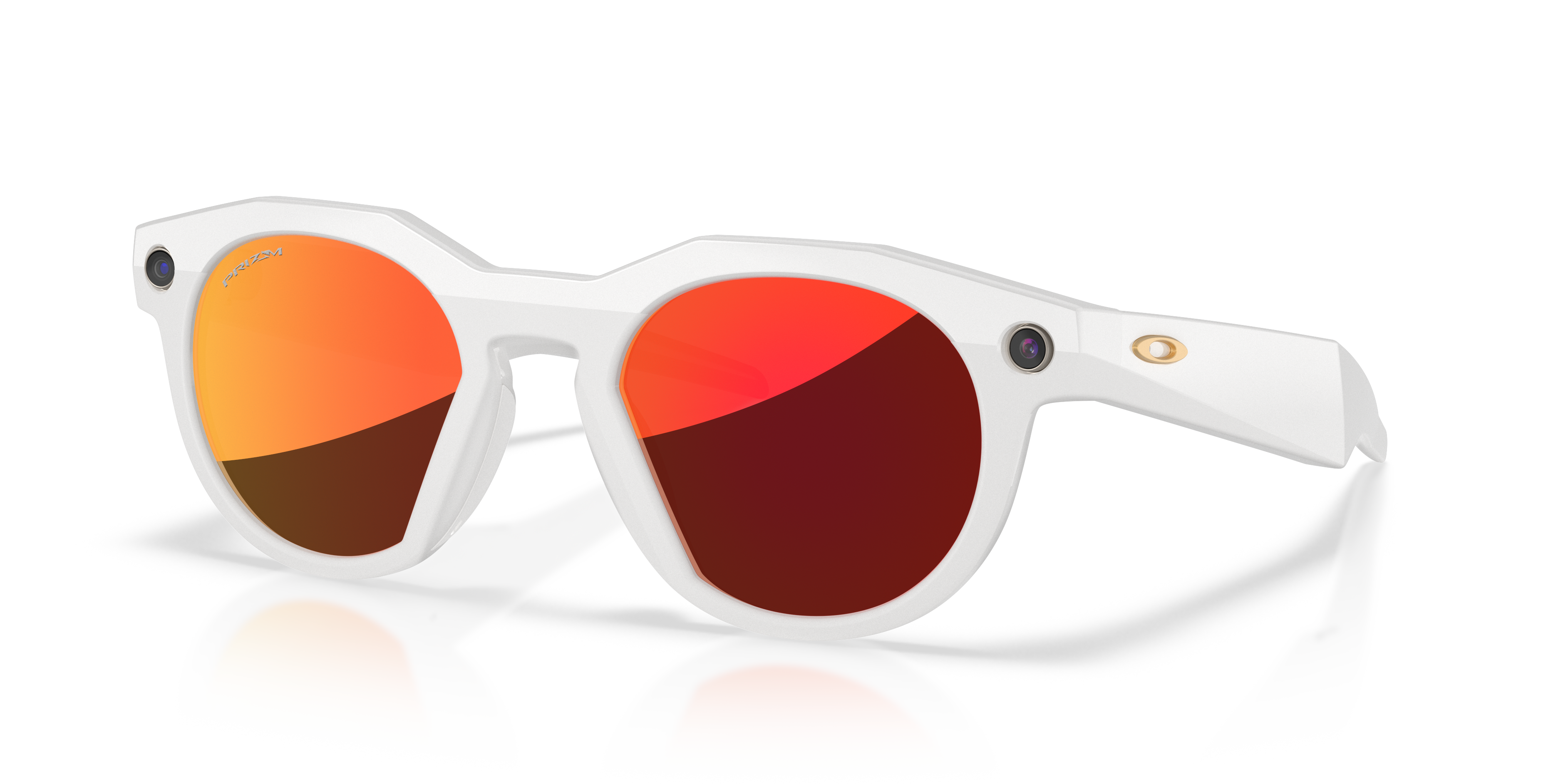 Oakley Meta HSTN Unisex Round Prizm Sunglasses