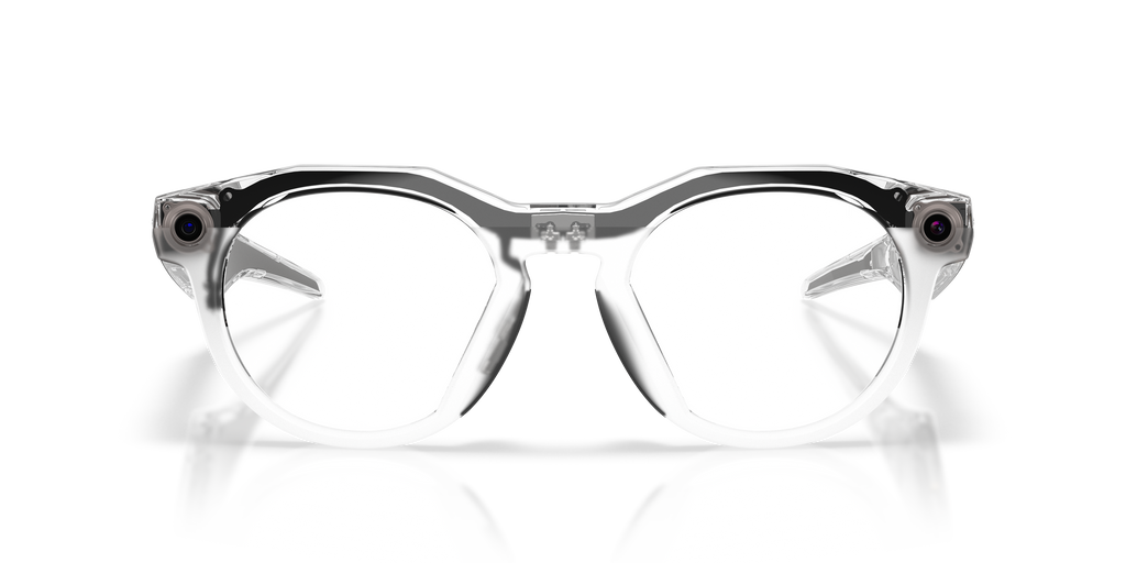 Oakley | Meta Meta HSTN Unisex Round Sunglasses - Clear Frame