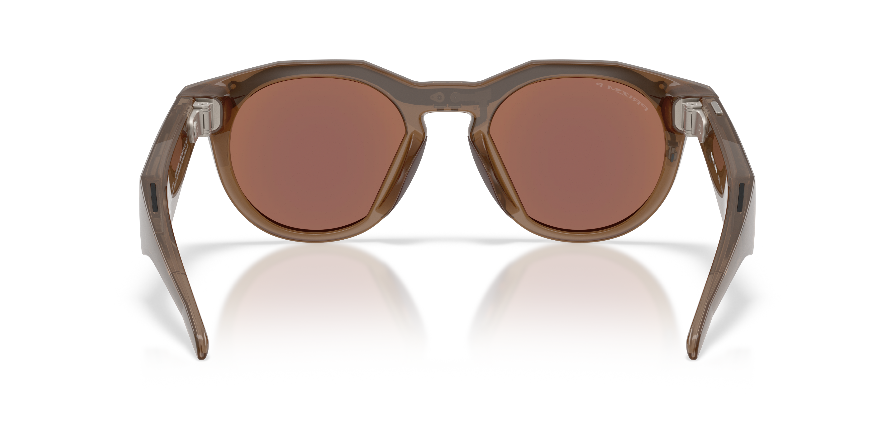 Oakley | Meta Meta HSTN Unisex Round Prizm Sunglasses - Warm Grey Frame