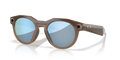 Oakley | Meta Meta HSTN Unisex Round Prizm Sunglasses - Brown Smoke Frame