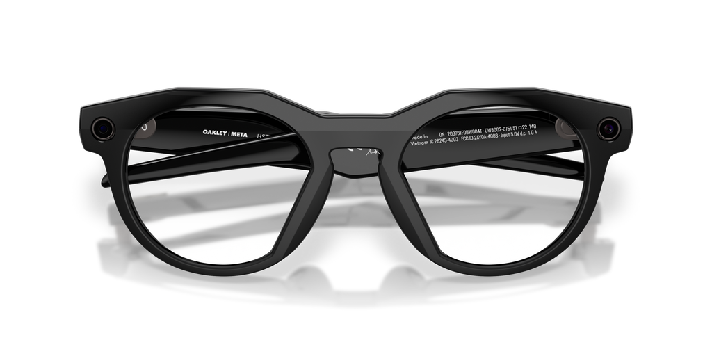 Oakley | Meta Meta HSTN Unisex Round Sunglasses - Black Frame