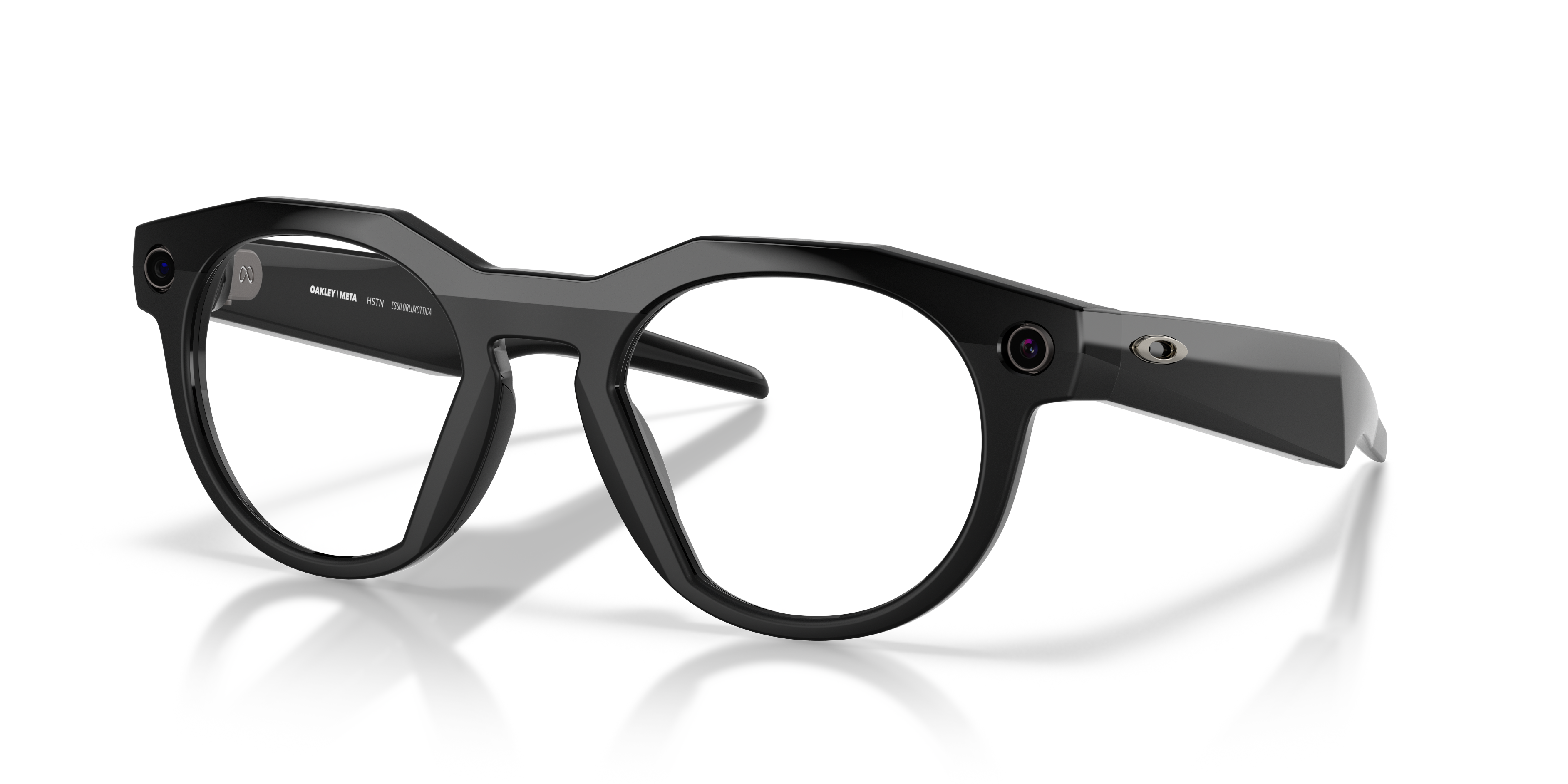 Oakley | Meta Meta HSTN Unisex Round Sunglasses - Black Frame