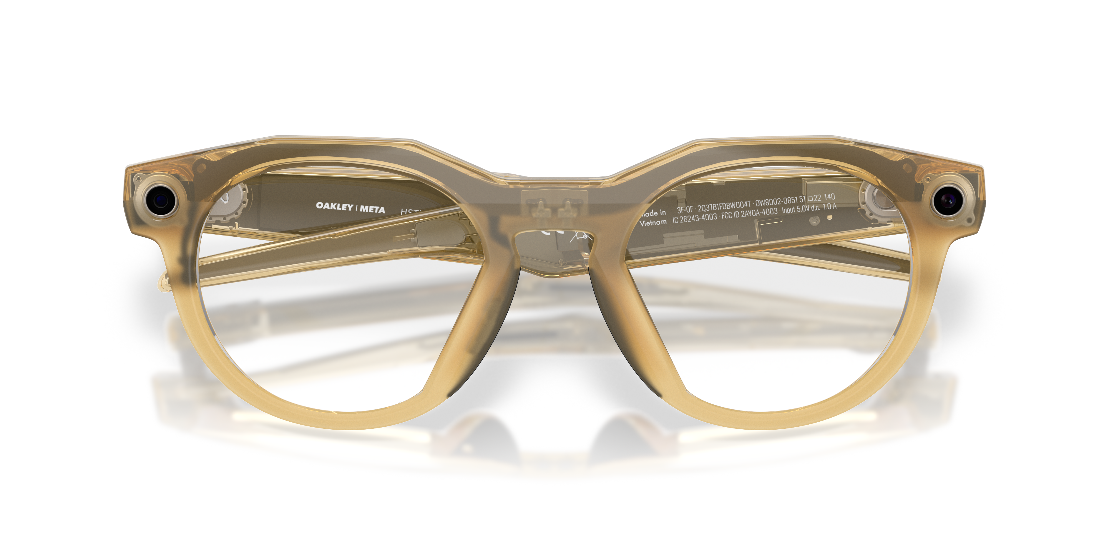 Oakley | Meta Meta HSTN Unisex Round Sunglasses - Black Frame