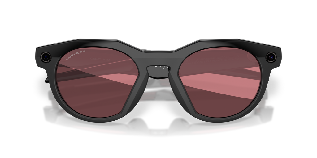 Oakley | Meta Meta HSTN Unisex Round Prizm Sunglasses - Warm Grey Frame