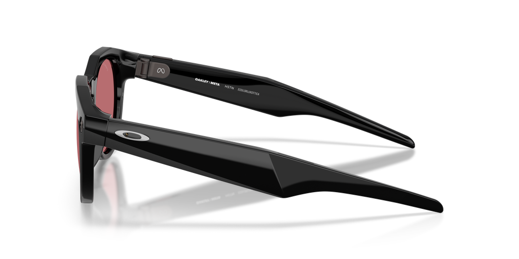 Oakley | Meta Meta HSTN Unisex Round Prizm Sunglasses - Black Frame