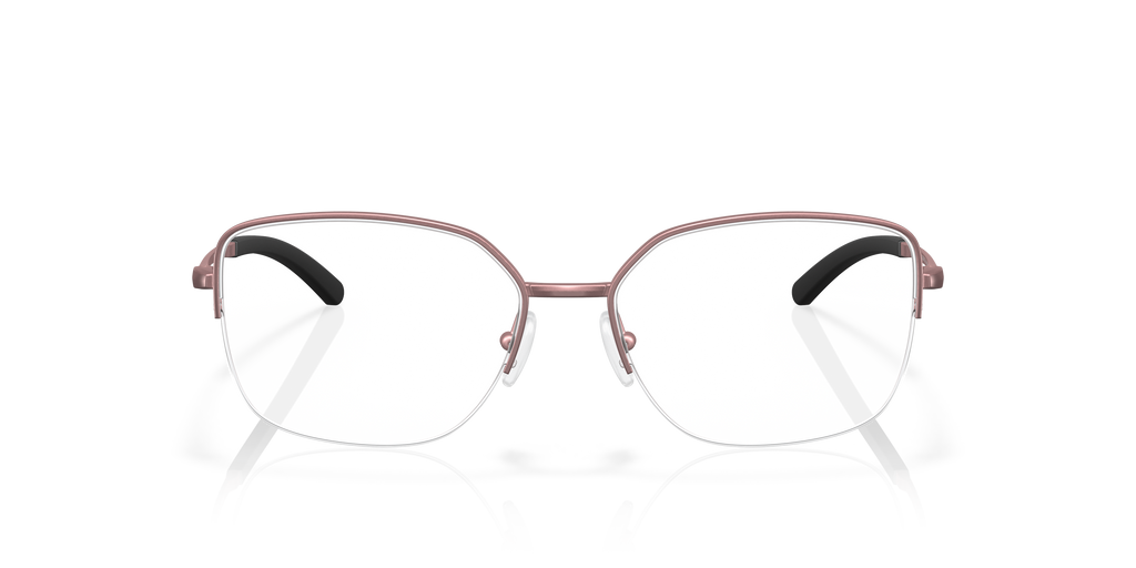 Oakley OX3006 Moonglow Women's Round Eyeglass Frames - Satin Chrome Frame