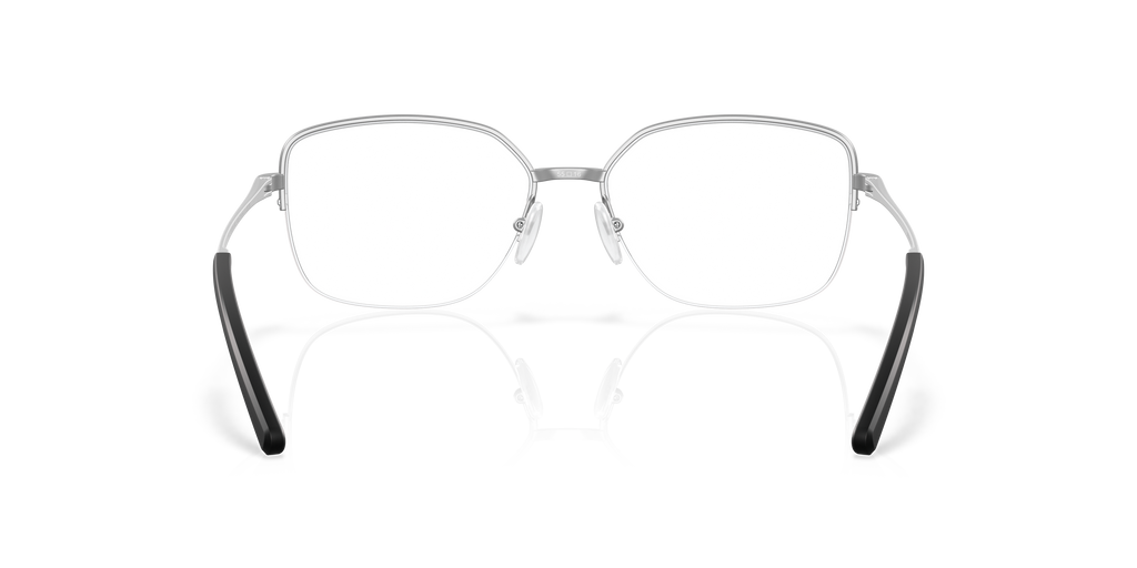 Oakley OX3006 Moonglow Women's Round Eyeglass Frames - Satin Chrome Frame