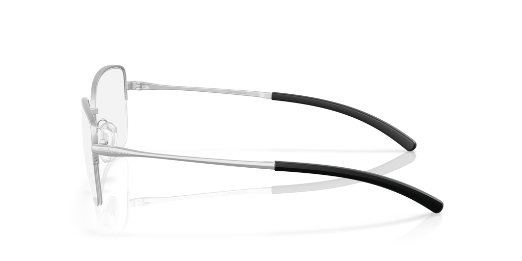 Oakley OX3006 Moonglow Women's Round Eyeglass Frames - Satin Chrome Frame