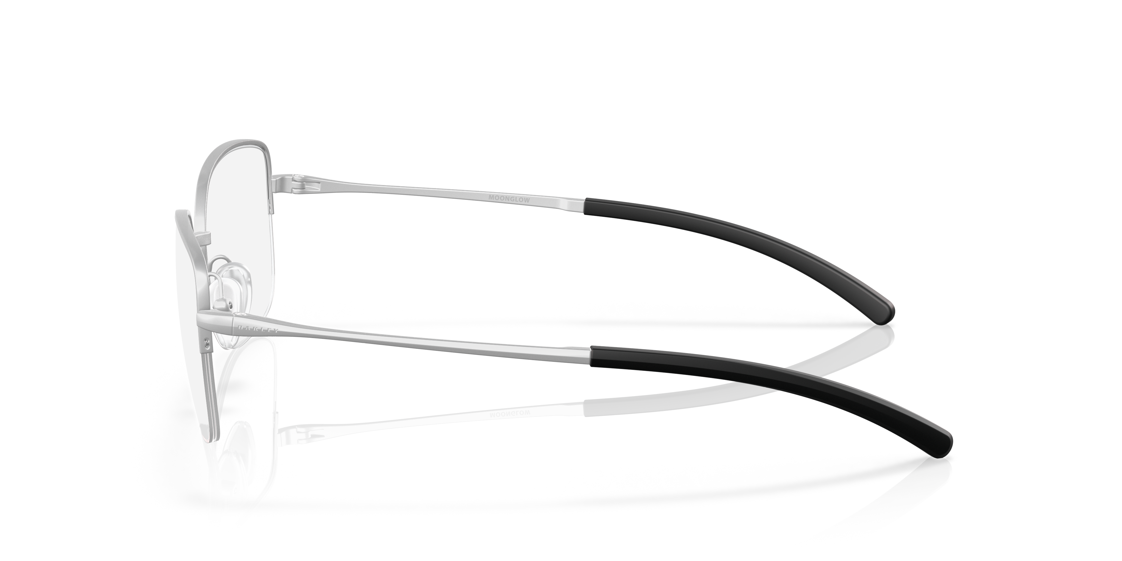 Oakley OX3006 Moonglow Women's Round Eyeglass Frames - Satin Chrome Frame