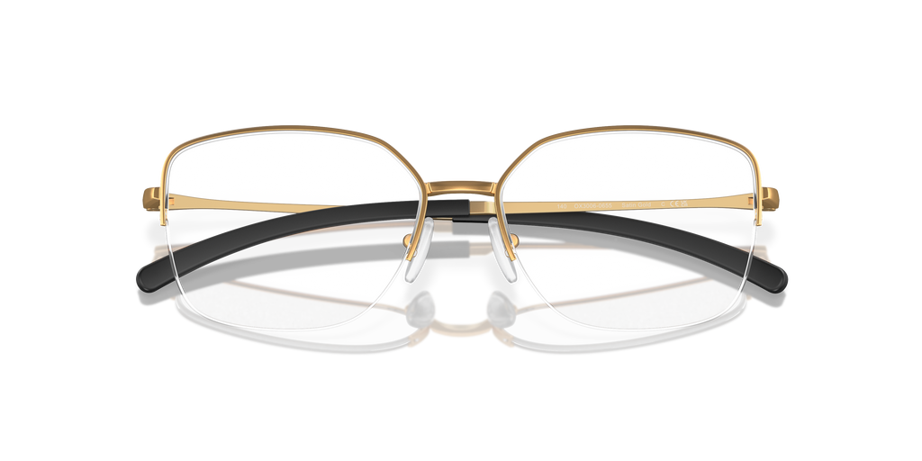 Oakley OX3006 Moonglow Women's Round Eyeglass Frames - Satin Light Berry Frame