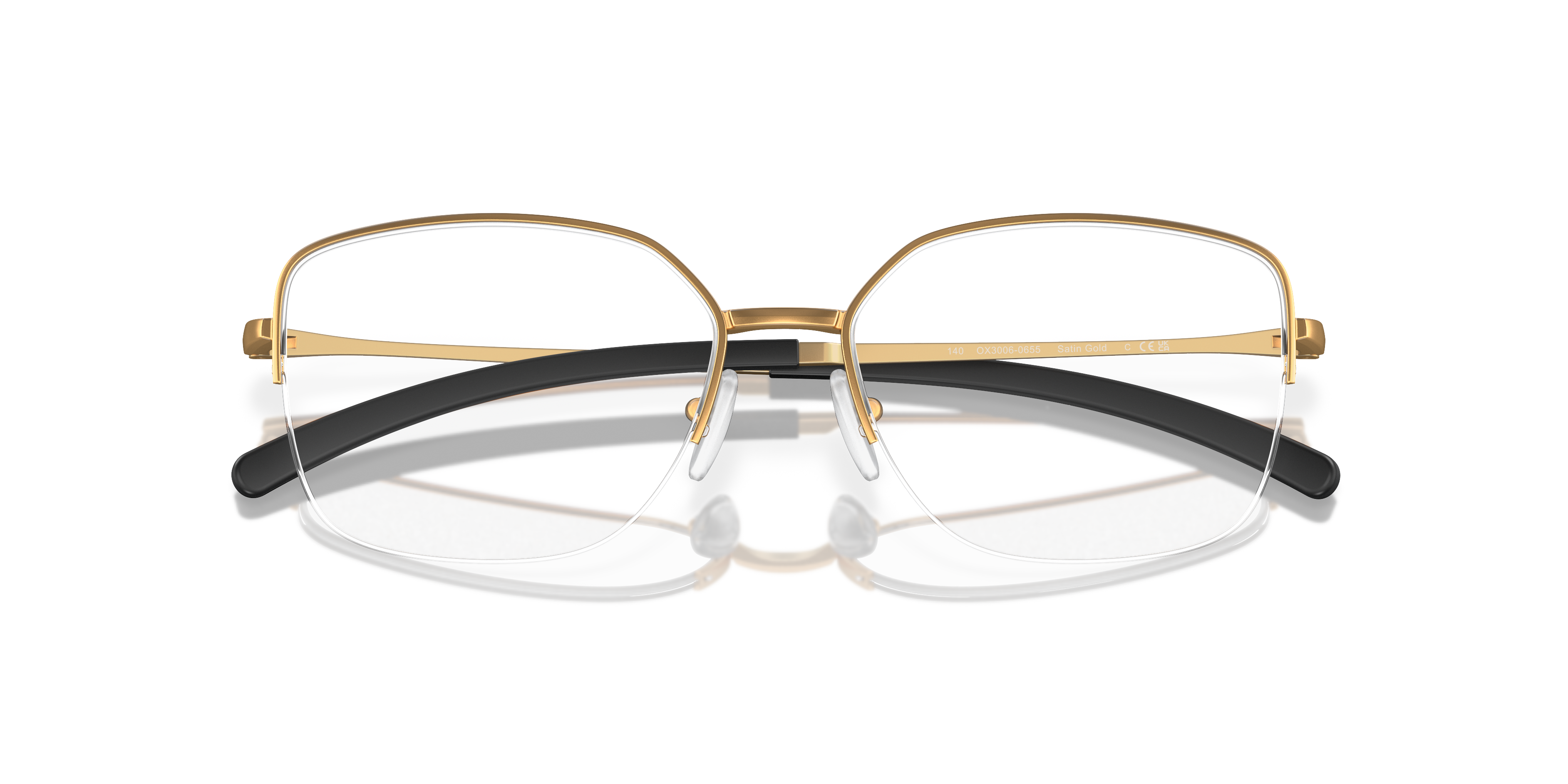 Oakley OX3006 Moonglow Women's Round Eyeglass Frames - Satin Light Berry Frame