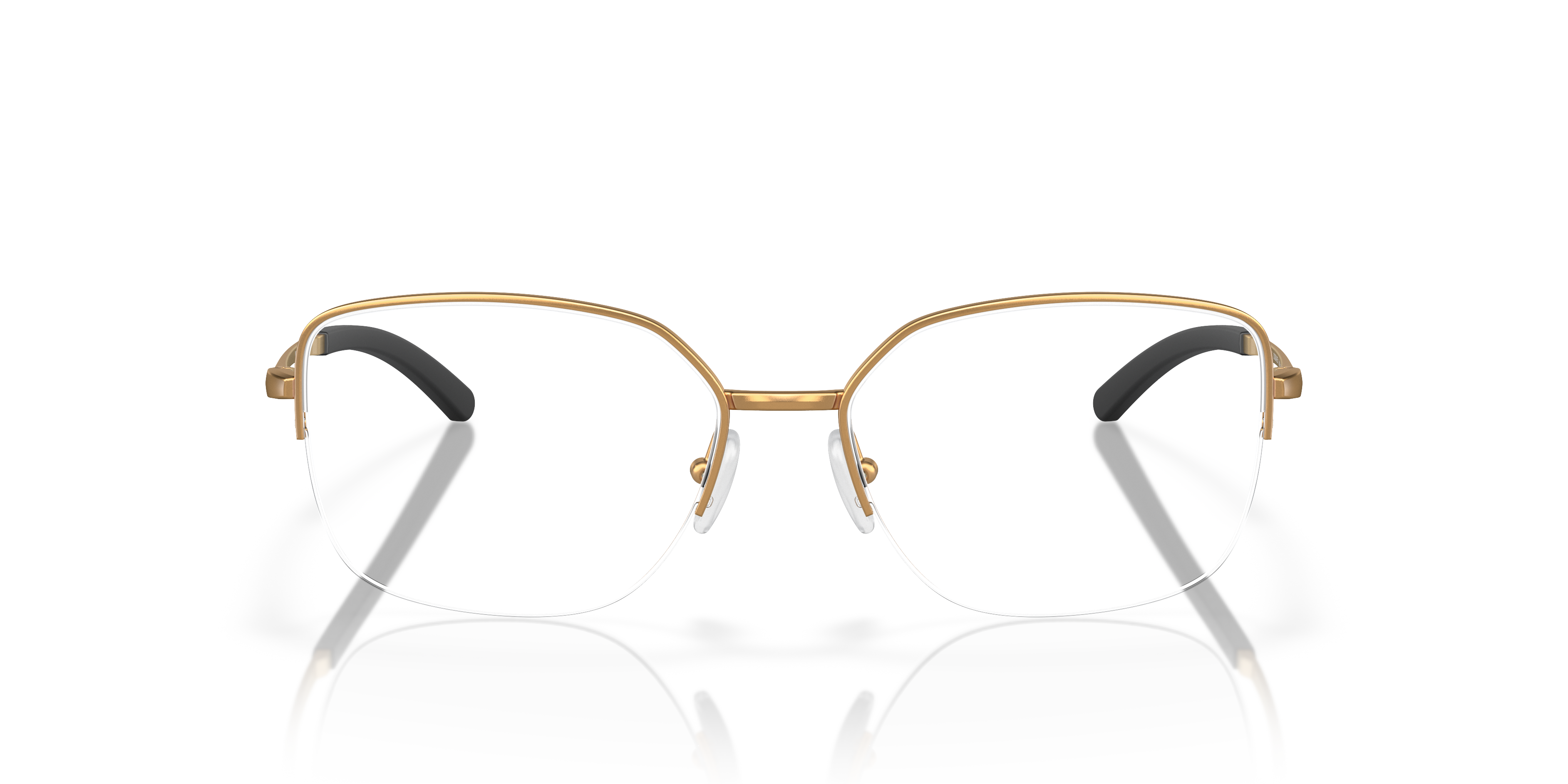 Oakley OX3006 Moonglow Women's Round Eyeglass Frames - Satin Gold Frame