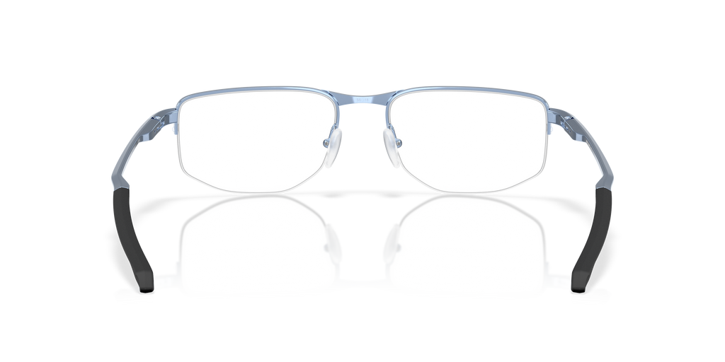 Oakley OX3035 Addams 0.5 Men's Rectangle Eyeglass Frames - Polished Stonewash Frame