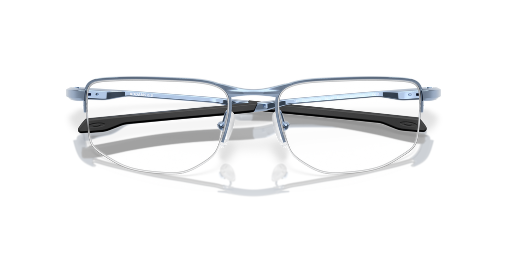 Oakley OX3035 Addams 0.5 Men's Rectangle Eyeglass Frames - Polished Stonewash Frame