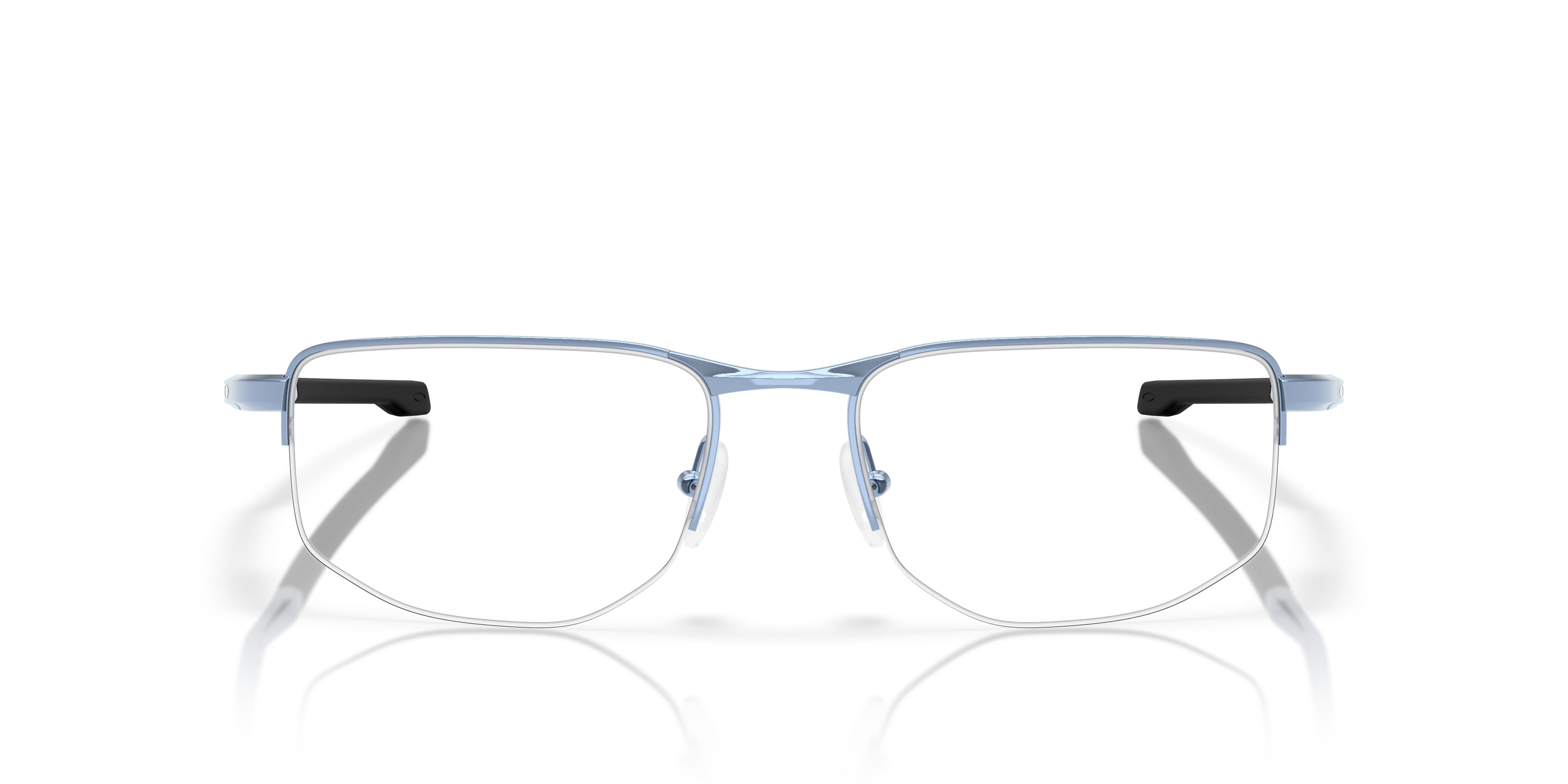 Oakley OX3035 Addams 0.5 Men's Rectangle Eyeglass Frames - Polished Stonewash Frame