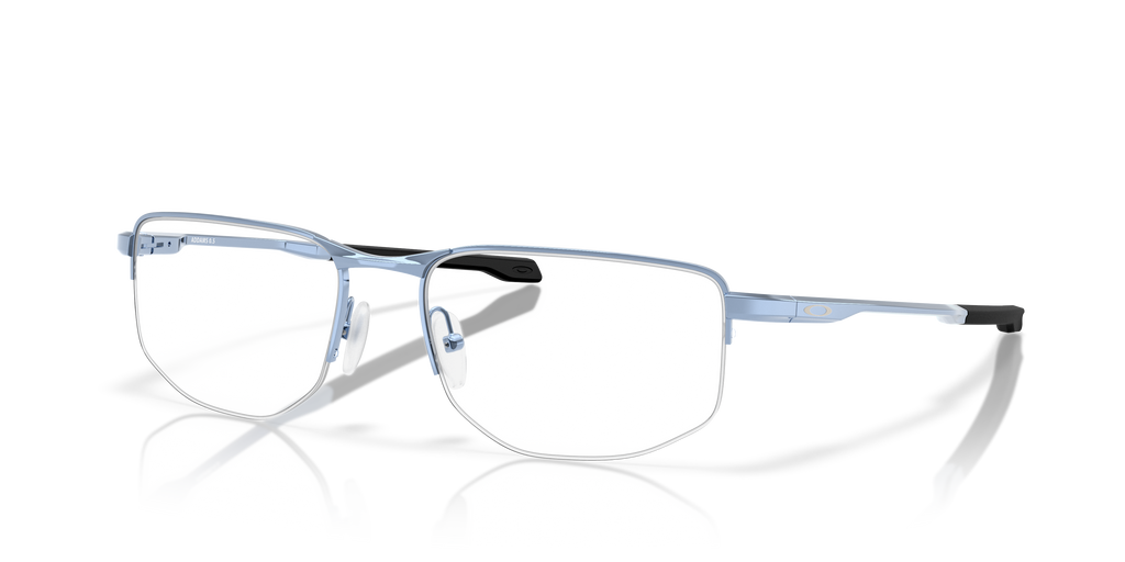 Oakley OX3035 Addams 0.5 Men's Rectangle Eyeglass Frames - Polished Stonewash Frame