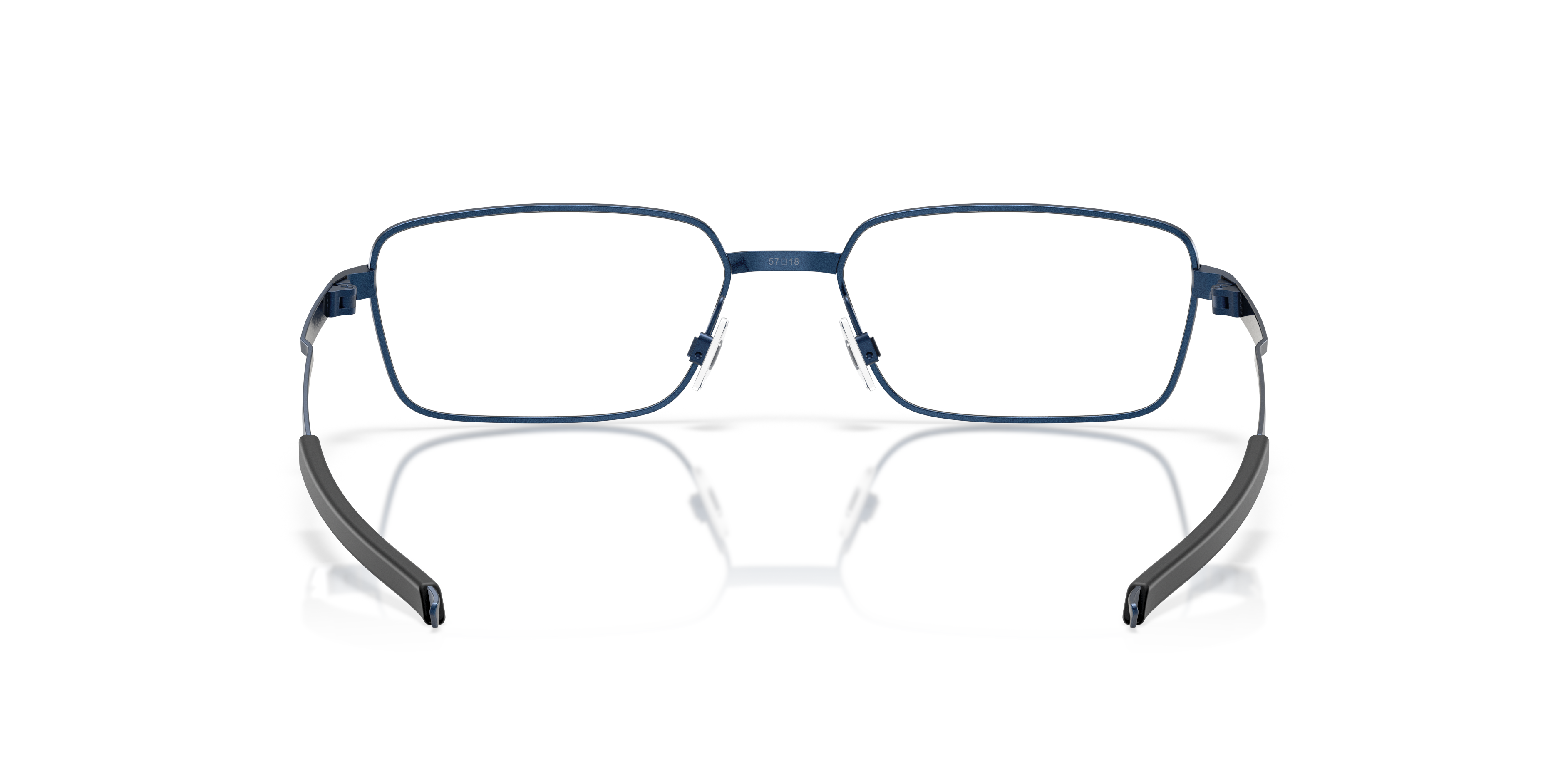Oakley OX3036 Foil RQ Men's Rectangle Eyeglass Frames - Satin Lead Frame