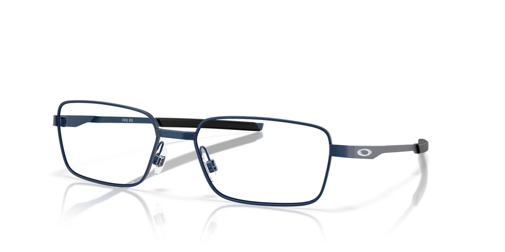 Oakley OX3036 Foil RQ Men's Rectangle Eyeglass Frames - Matte Midnight Frame
