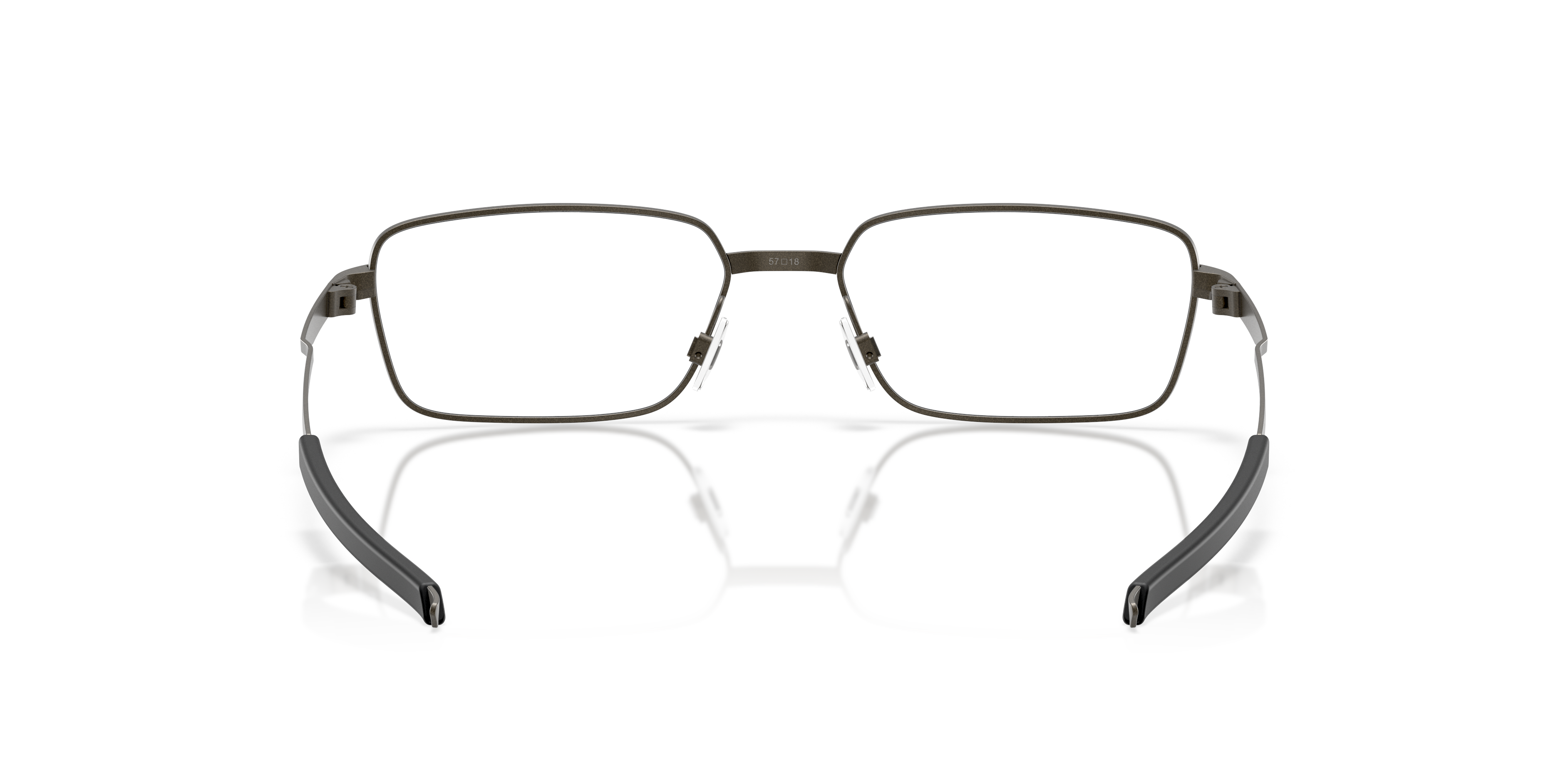 Oakley OX3036 Foil RQ Men's Rectangle Eyeglass Frames - Matte Midnight Frame