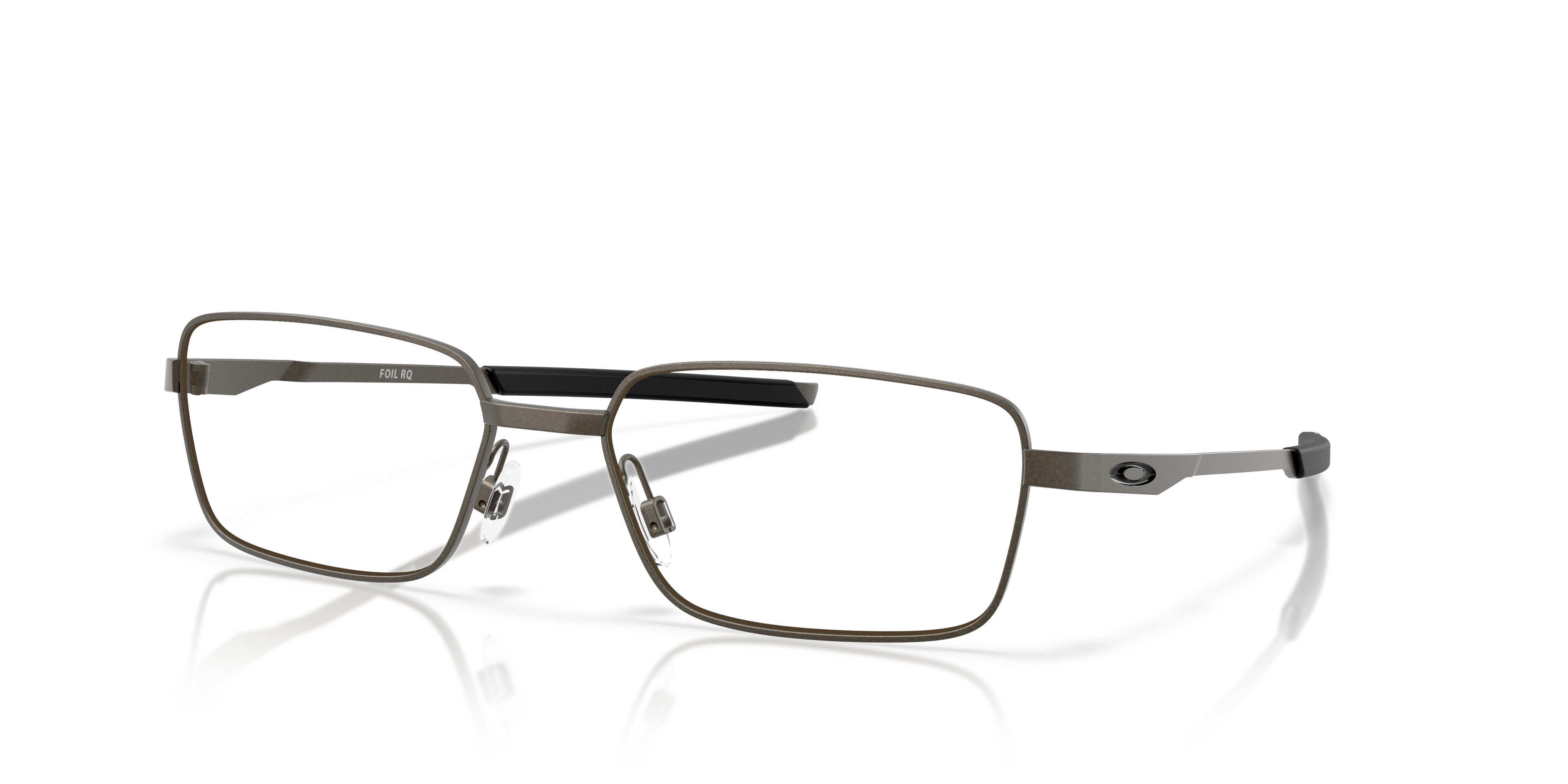 Oakley OX3036 Foil RQ Men's Rectangle Eyeglass Frames - Satin Black Frame