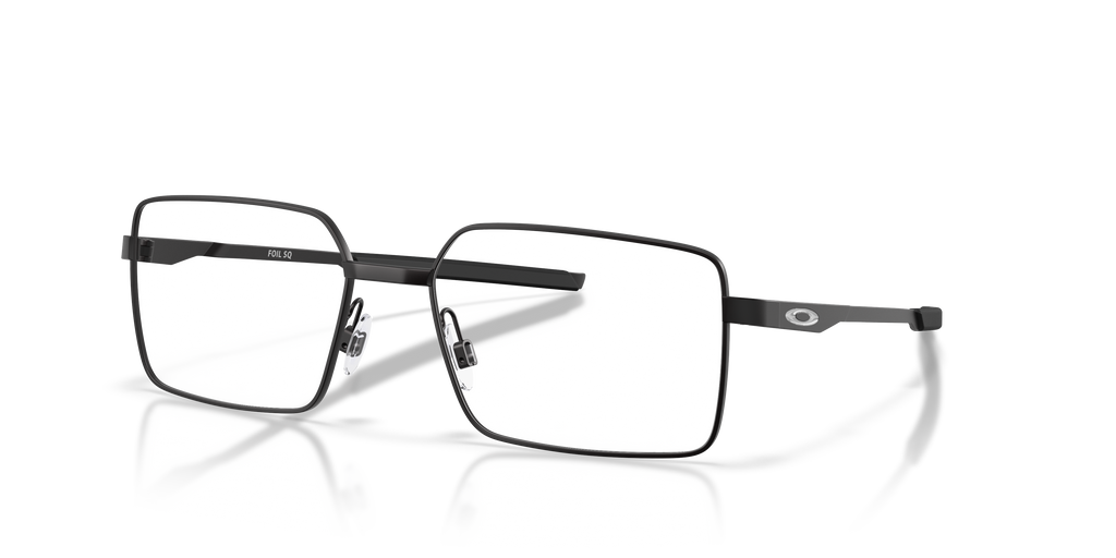 Oakley OX3062 Foil SQ Men's Rectangle Eyeglass Frames - Satin Black Frame