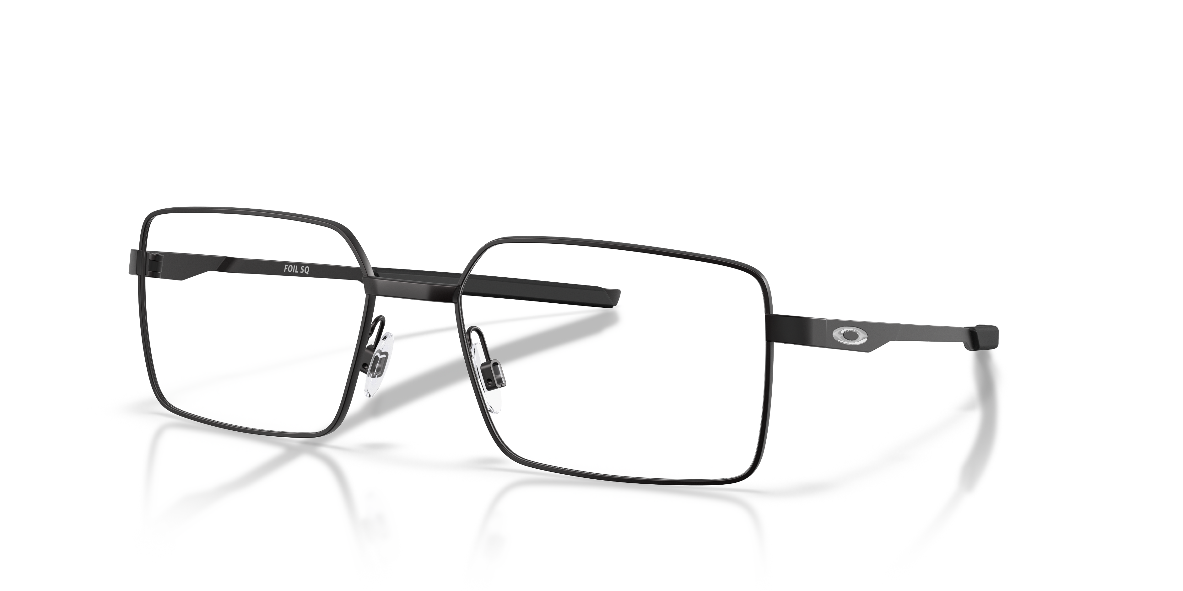 Oakley OX3062 Foil SQ Men's Rectangle Eyeglass Frames - Satin Black Frame