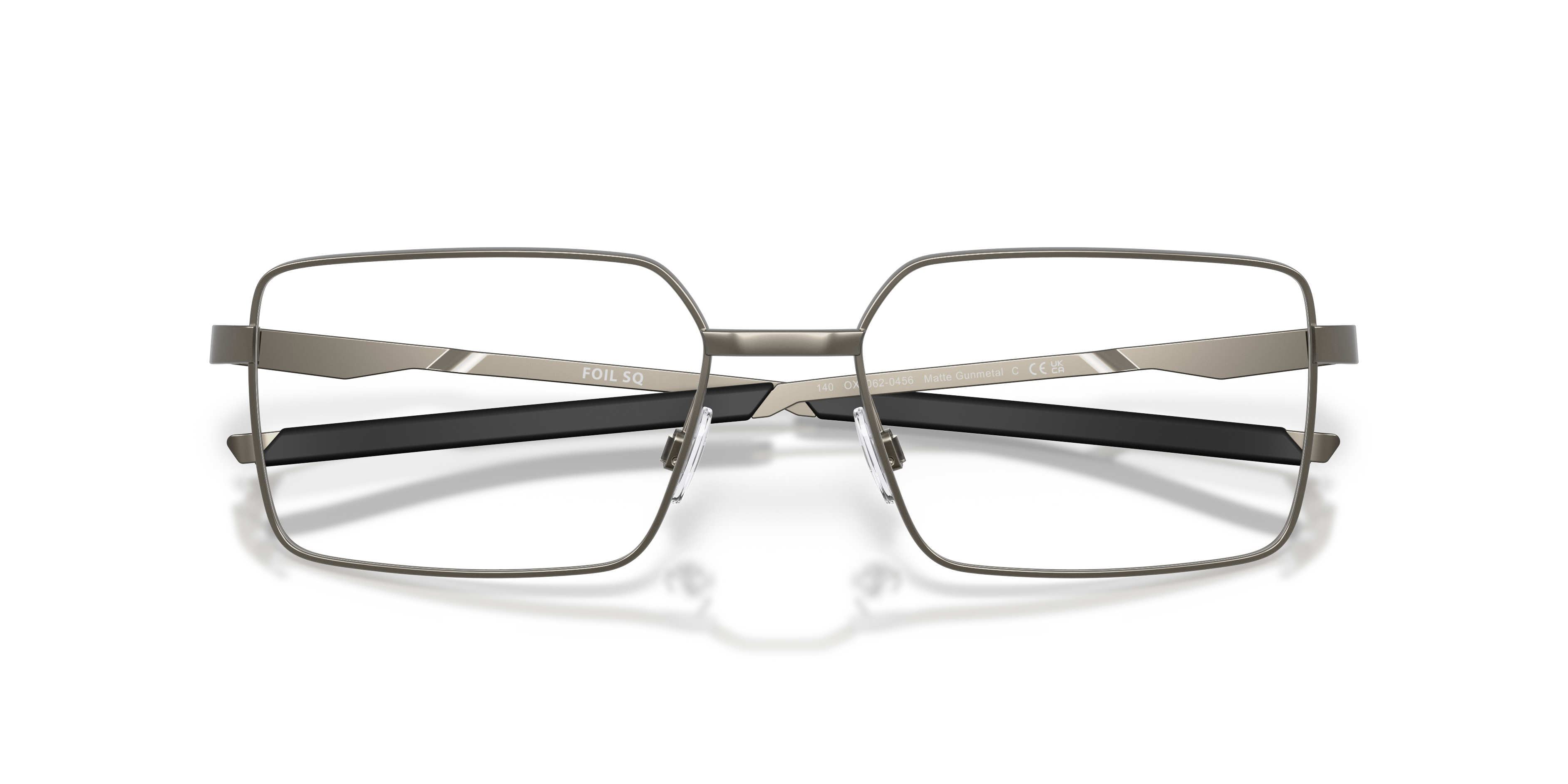 Oakley OX3062 Foil SQ Men's Rectangle Eyeglass Frames - Satin Black Frame