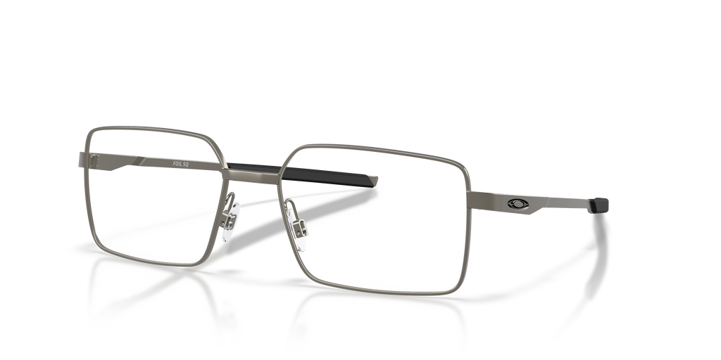 Oakley OX3062 Foil SQ Men's Rectangle Eyeglass Frames - Matte Gunmetal Frame