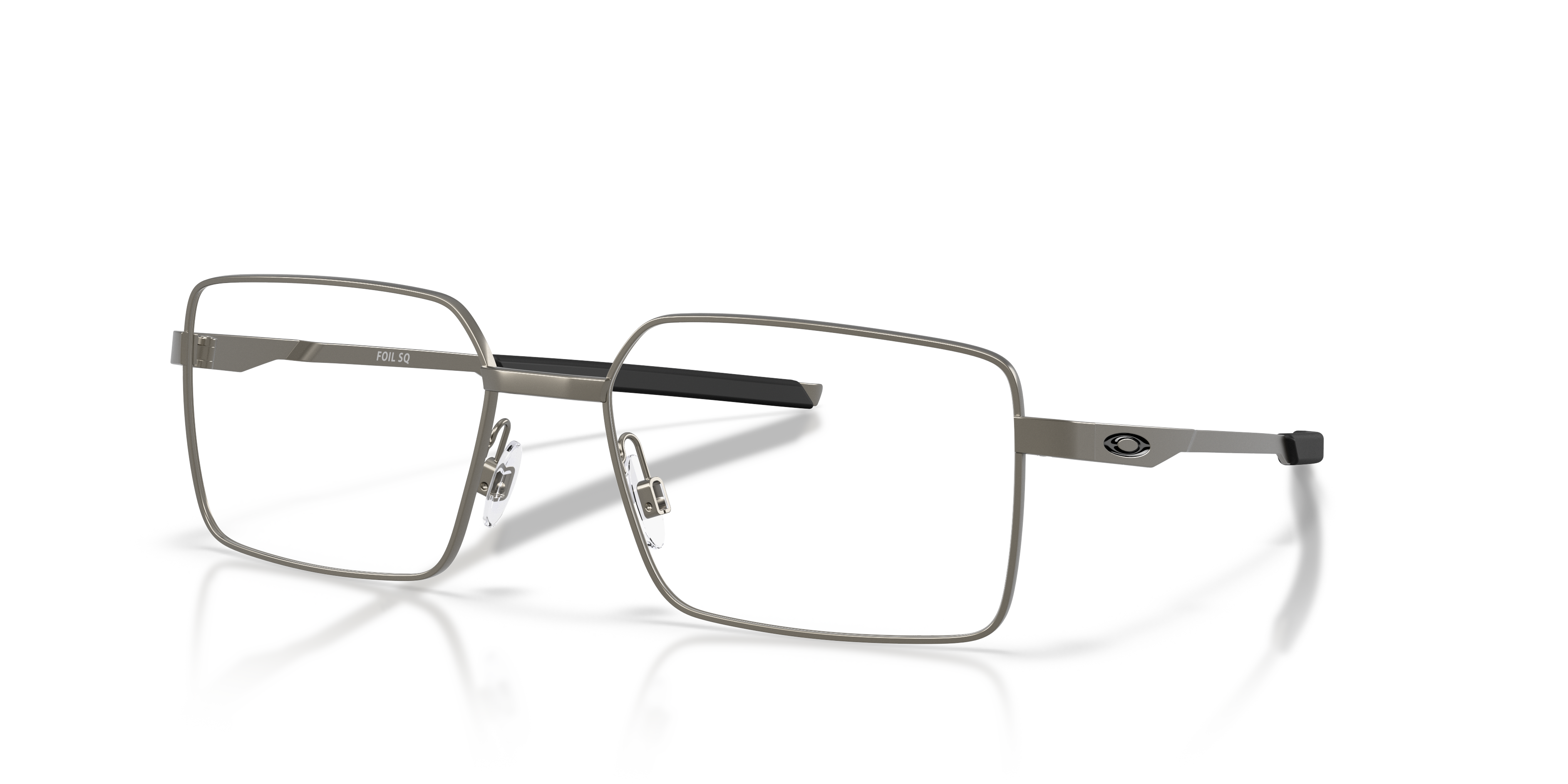 Oakley OX3062 Foil SQ Men's Rectangle Eyeglass Frames - Matte Gunmetal Frame