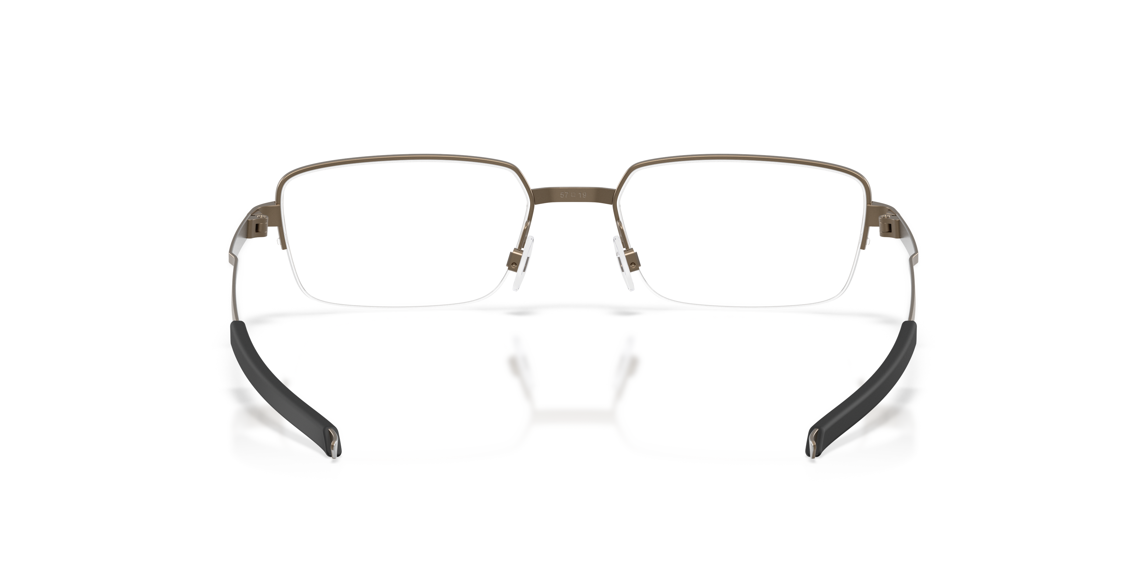 Oakley OX3100 Foil RQ 0.5 Unisex Rectangle Eyeglass Frames - Matte Midnight Frame