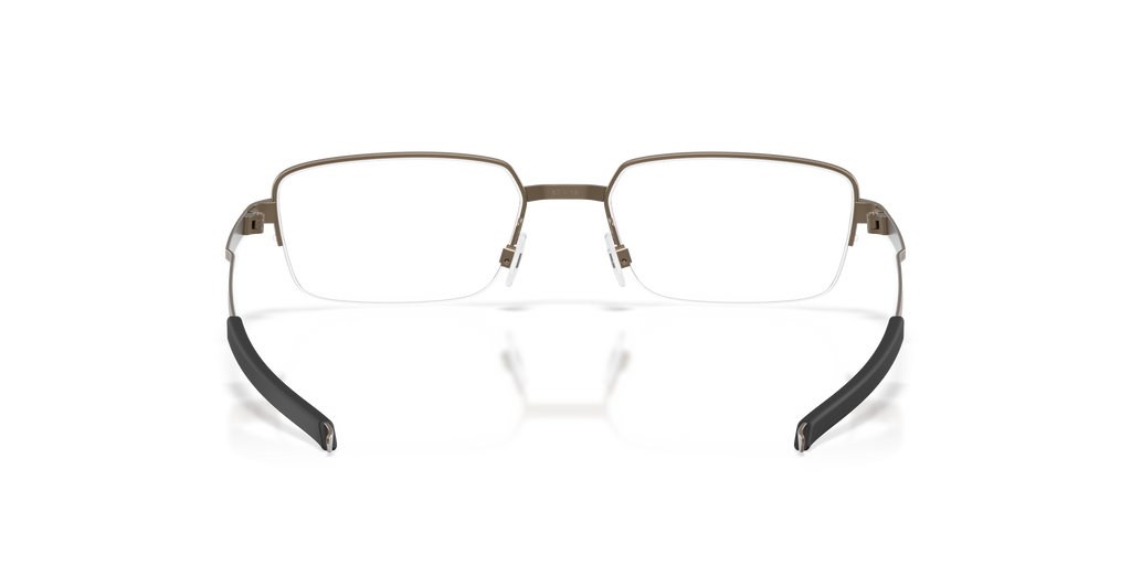 Oakley OX3100 Foil RQ 0.5 Unisex Rectangle Eyeglass Frames - Pewter Frame
