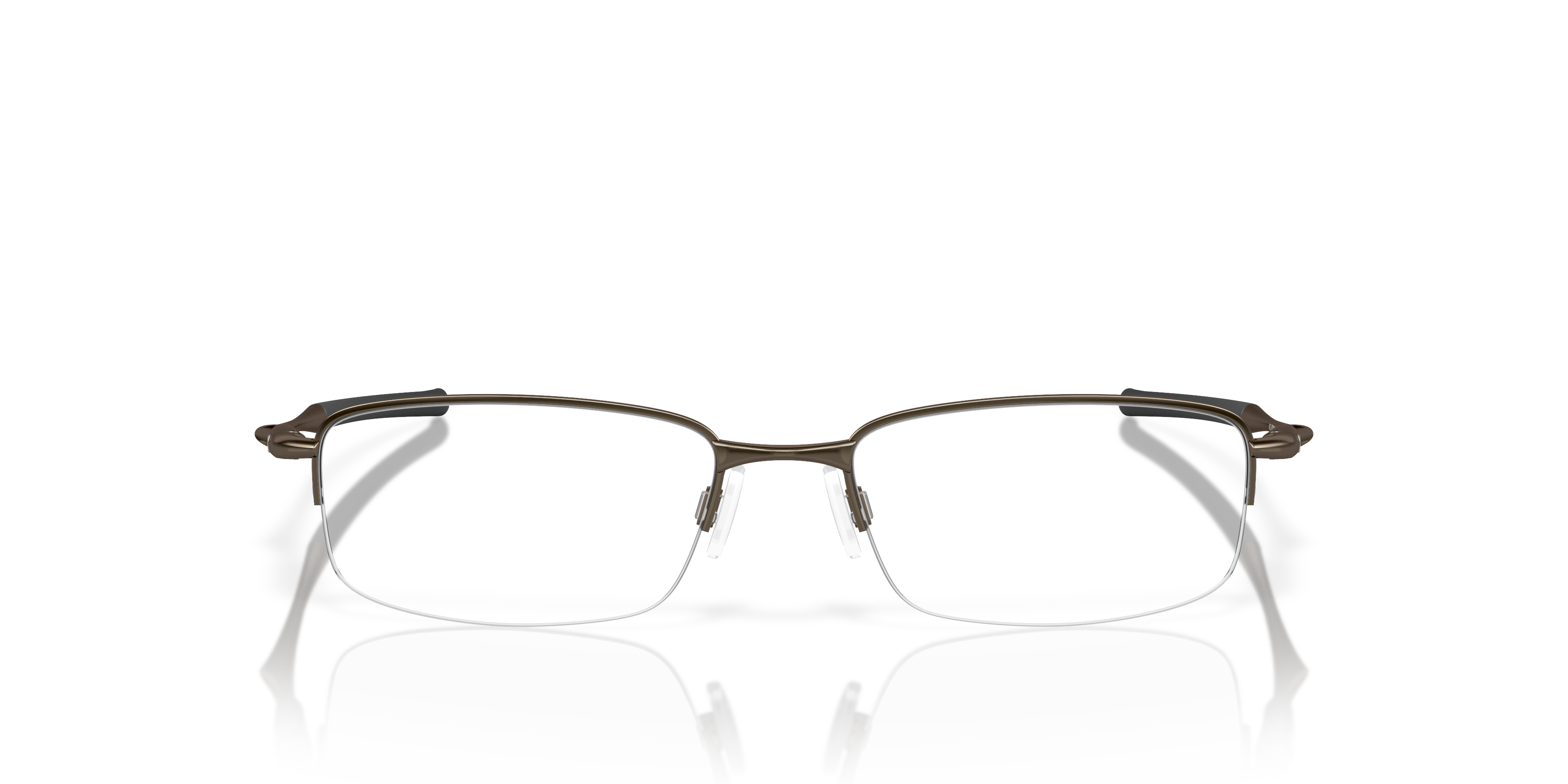 Oakley OX3102 Clubface Men's Rectangle Eyeglass Frames - Polished Black Frame