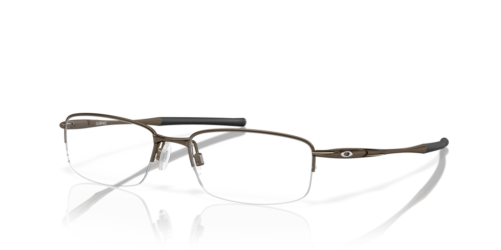 Oakley OX3102 Clubface Men's Rectangle Eyeglass Frames - Pewter Frame