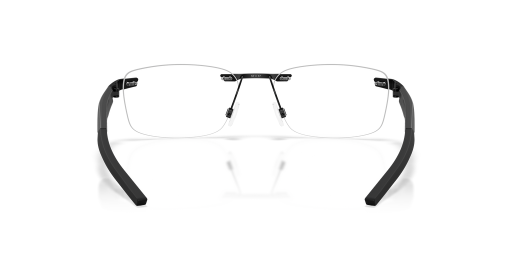 Oakley OX3126 Steakhouse 1.0 Unisex Rectangle Eyeglass Frames - Matte Gunmetal Frame