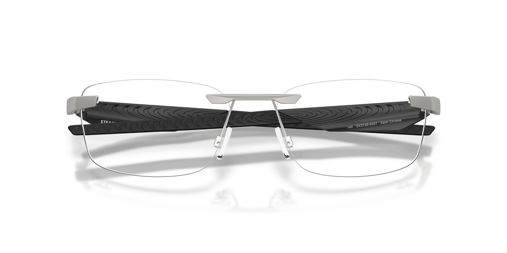 Oakley OX3126 Steakhouse 1.0 Unisex Rectangle Eyeglass Frames - Matte Midnight Frame