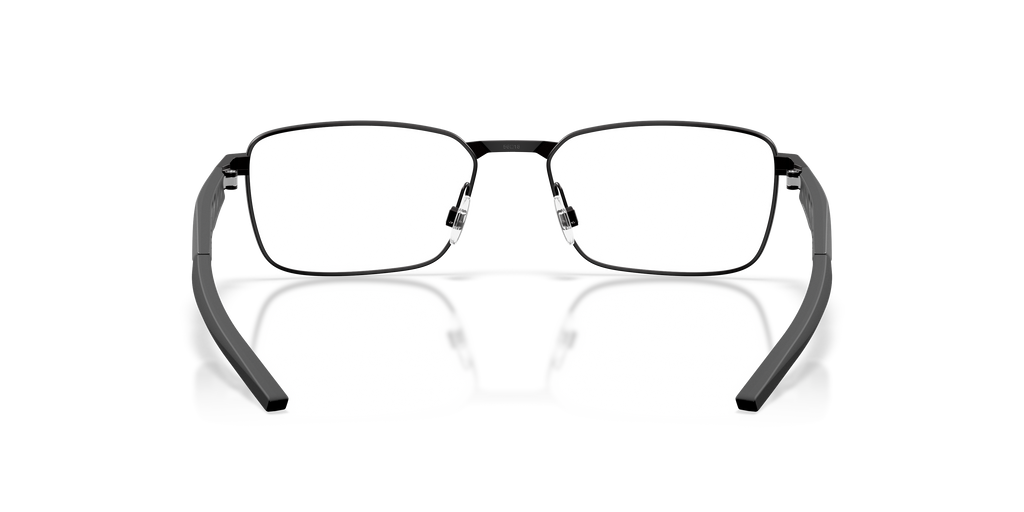 Oakley OX3140 Steakhouse Unisex Rectangle Eyeglass Frames - Satin Light Steel Frame