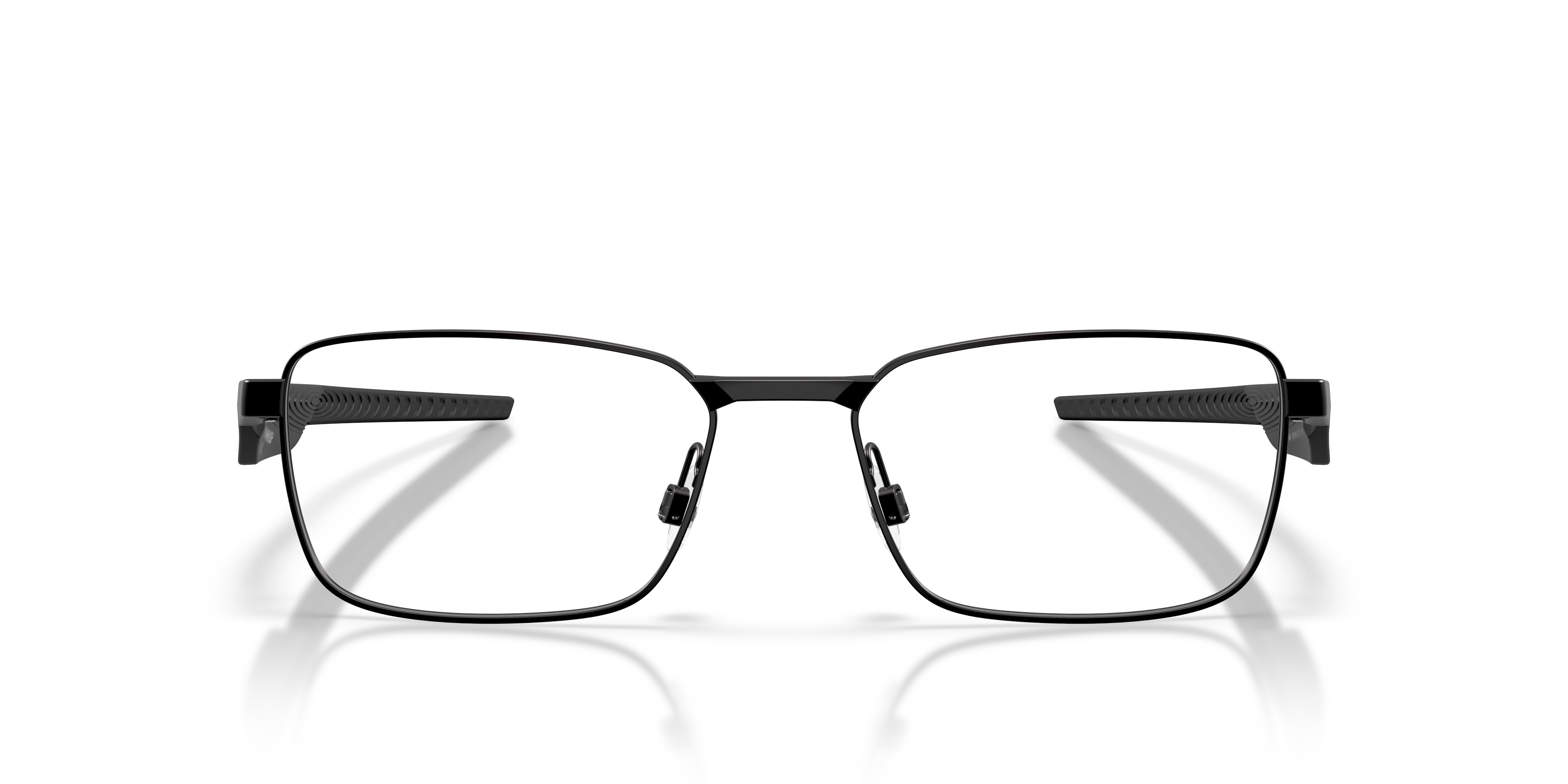 Oakley OX3140 Steakhouse Unisex Rectangle Eyeglass Frames - Satin Black Frame