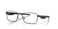 Oakley OX3140 Steakhouse Unisex Rectangle Eyeglass Frames - Satin Black Frame