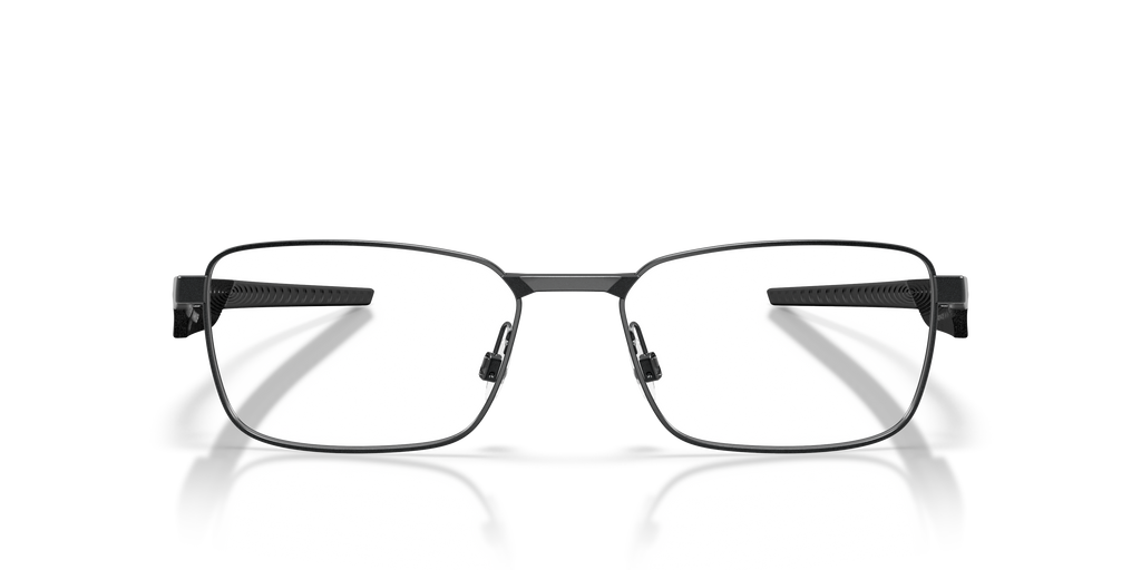 Oakley OX3140 Steakhouse Unisex Rectangle Eyeglass Frames - Satin Lead Frame
