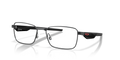 Oakley OX3140 Steakhouse Unisex Rectangle Eyeglass Frames - Satin Light Steel Frame