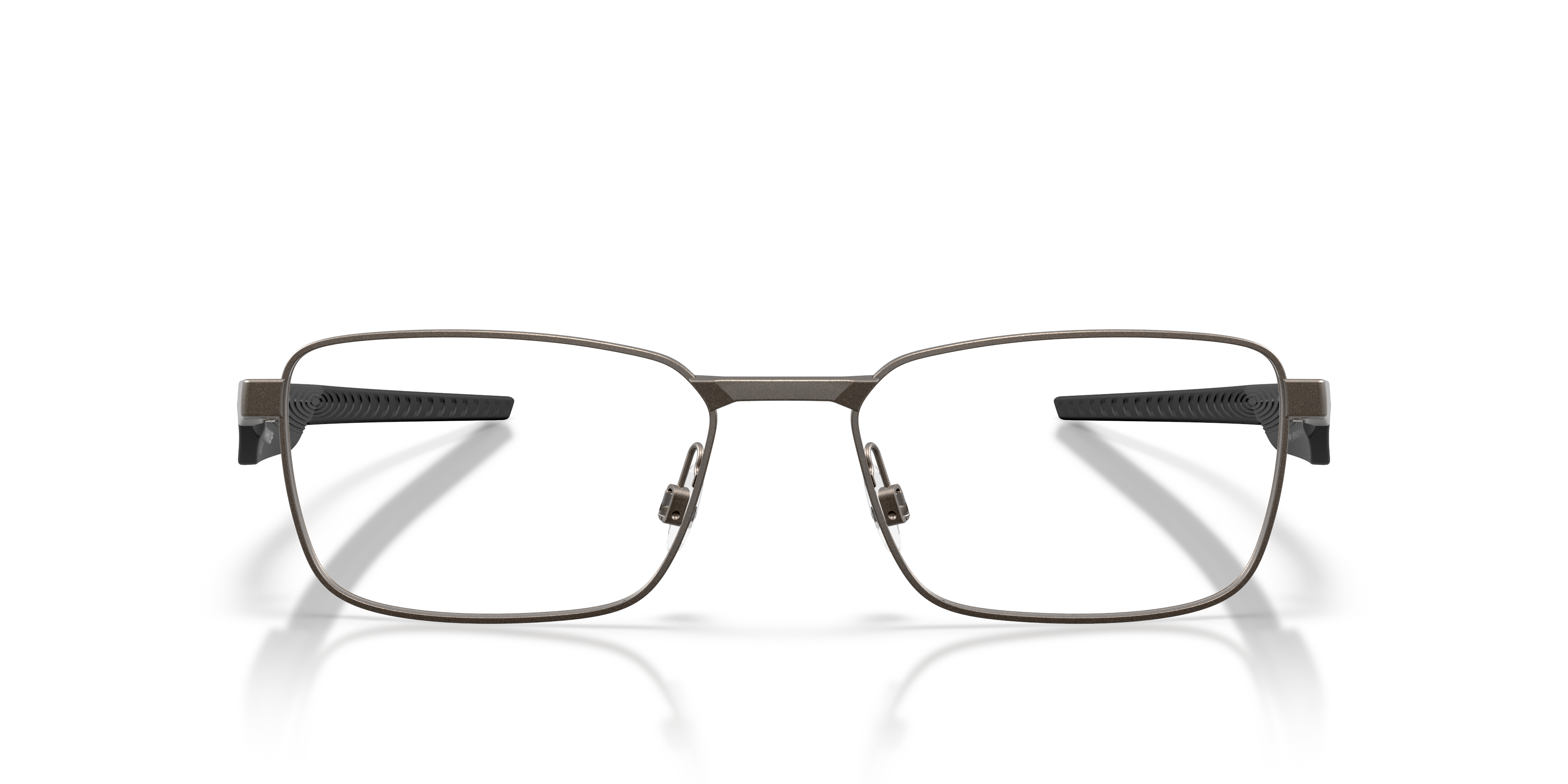 Oakley OX3140 Steakhouse Unisex Rectangle Eyeglass Frames - Satin Lead Frame