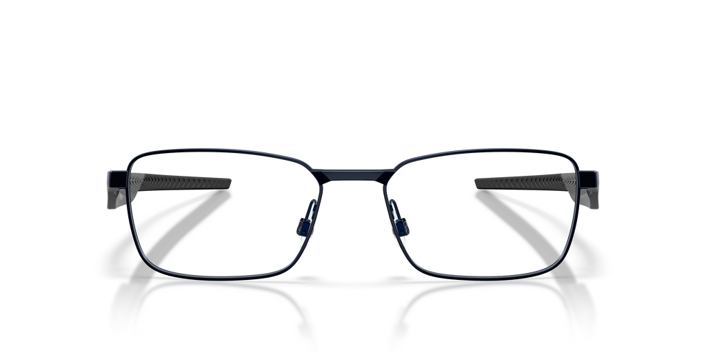 Oakley OX3140 Steakhouse Unisex Rectangle Eyeglass Frames - Satin Light Steel Frame