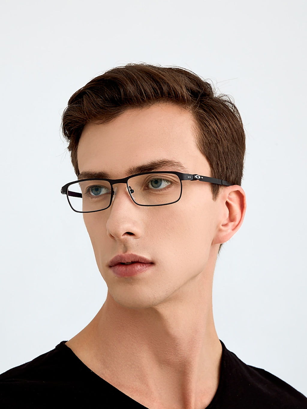Oakley OX3184 TinCup Men's Rectangle Eyeglass Frames - Powder Coal Frame
