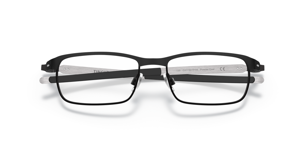 Oakley OX3184 TinCup Men's Rectangle Eyeglass Frames - Powder Coal Frame