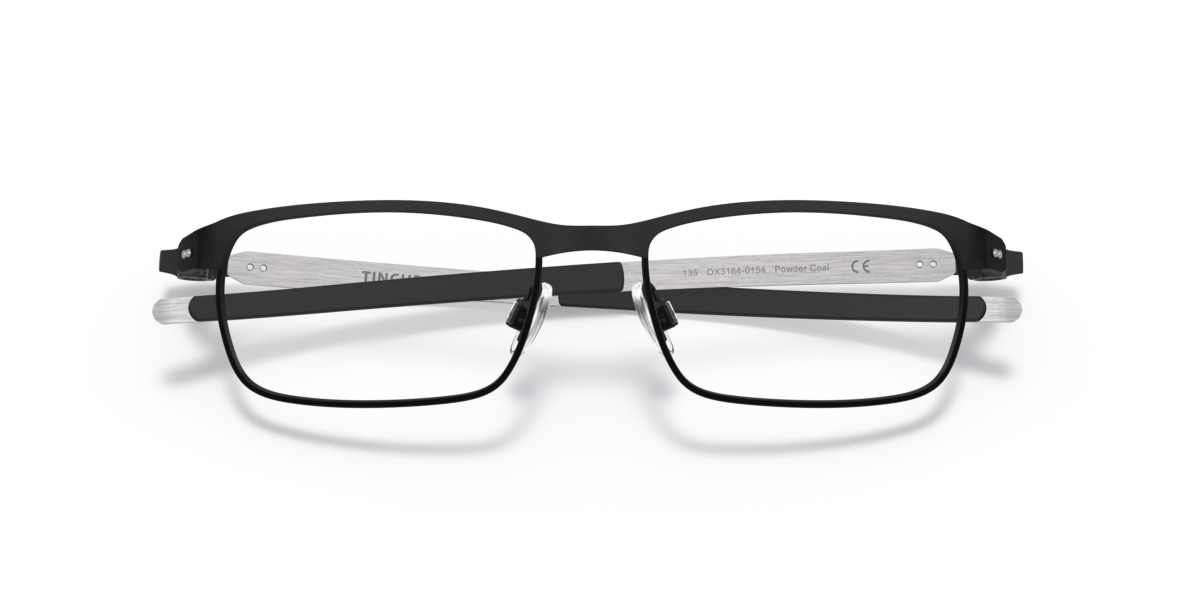 Oakley OX3184 TinCup Men's Rectangle Eyeglass Frames - Powder Coal Frame