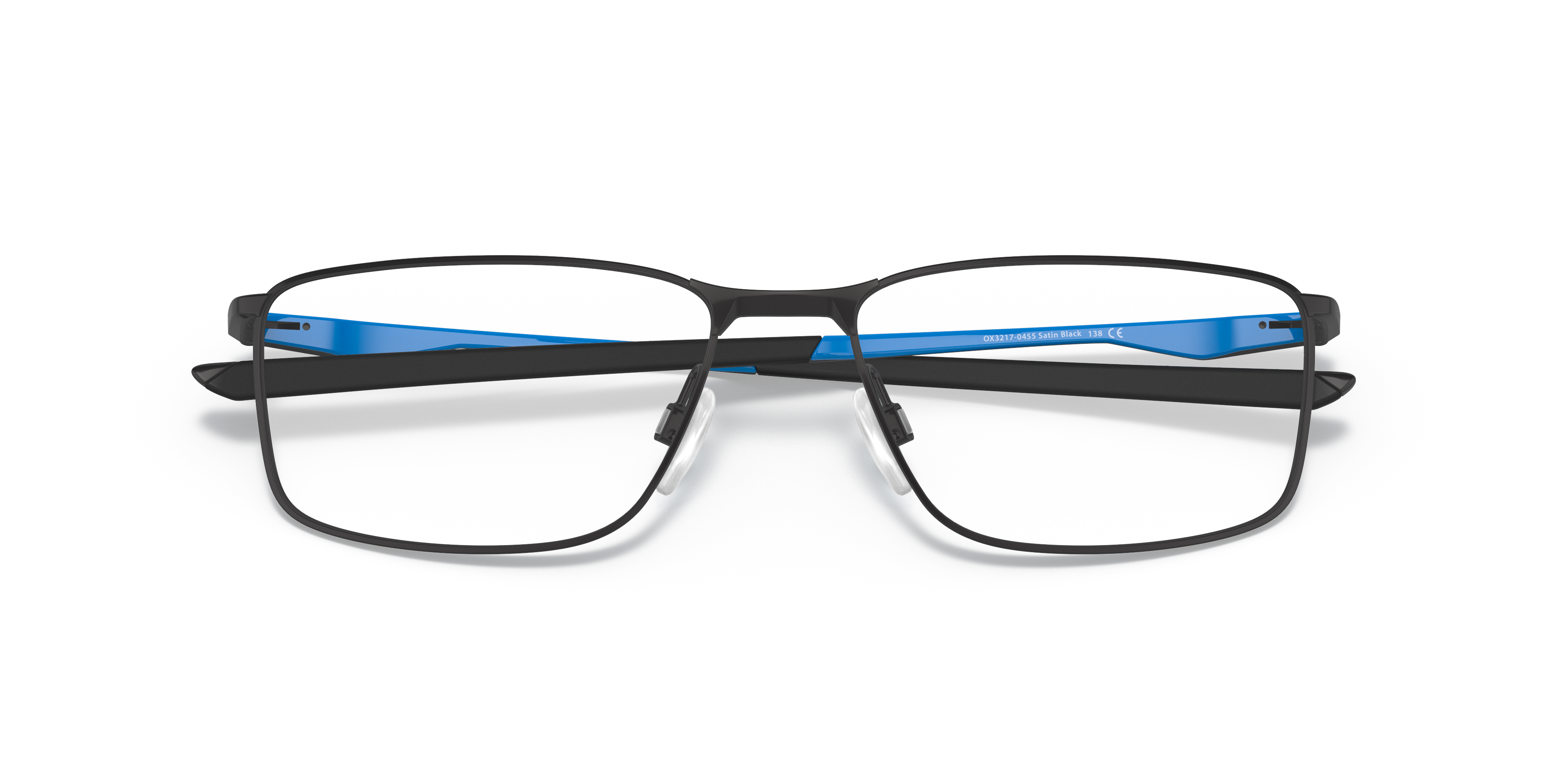 Oakley OX3217 Socket 5.0 Cobalt Collection Men's Rectangle Eyeglass Frames - Satin Black Frame