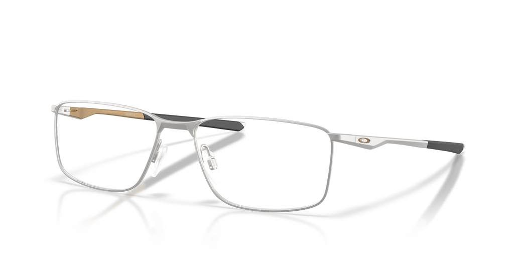 Oakley OX3217 Socket 5.0 Alloy Collection Men's Rectangle Eyeglass Frames - Titanium Frame