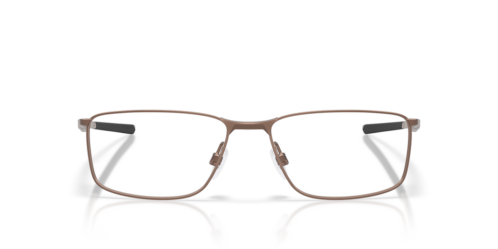 Oakley OX3217 Socket 5.0 Limitless Collection Men's Rectangle Eyeglass Frames - Mahogany Frame